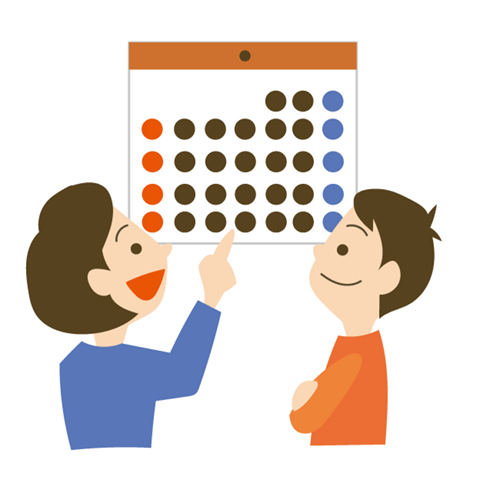 絵を見てこたえましょう