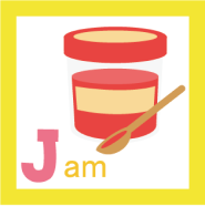 アルファベットj jam