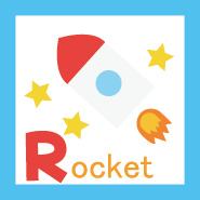 アルファベットr rocket